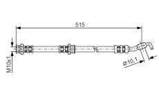 Brzdová hadice BOSCH 1 987 476 114