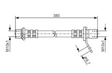 Brzdová hadice BOSCH 1 987 476 161