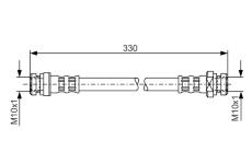 Brzdová hadice BOSCH 1 987 476 190