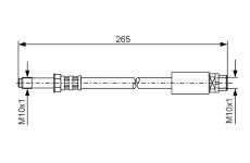 Brzdová hadice BOSCH 1 987 476 359