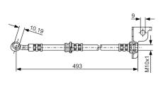 Brzdová hadica BOSCH 1 987 476 370