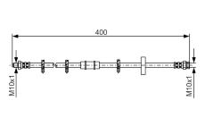 Brzdová hadica BOSCH 1 987 476 413