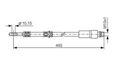 Brzdová hadice Bosch 1987476455