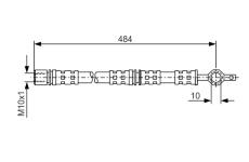 Brzdová hadica BOSCH 1 987 476 551