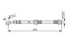 Brzdová hadice BOSCH 1 987 476 653