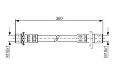 Brzdová hadice BOSCH 1 987 476 726