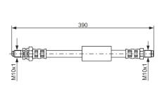 Brzdová hadice BOSCH 1 987 476 840