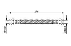 Brzdová hadice BOSCH 1 987 476 850