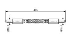 Brzdová hadica BOSCH 1 987 476 925