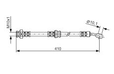 Brzdová hadice BOSCH 1 987 476 961