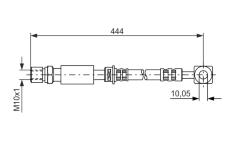Brzdová hadice BOSCH 1 987 476 975