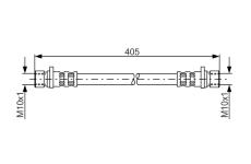 Brzdová hadice BOSCH 1 987 476 980