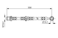 Brzdová hadice BOSCH 1 987 476 982