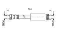 Brzdová hadice BOSCH 1 987 476 994