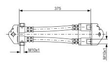 Brzdová hadice BOSCH 1 987 481 072