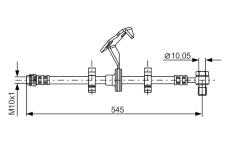 Brzdová hadice BOSCH 1 987 481 078