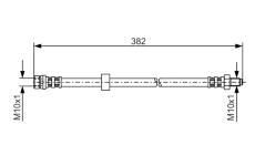 Brzdová hadice BOSCH 1 987 481 359