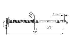 Brzdová hadice Bosch 1987481414