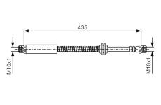 Brzdová hadice BOSCH 1 987 481 459