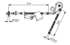 Brzdová hadice BOSCH 1 987 481 470