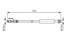 Brzdová hadice BOSCH 1 987 481 487