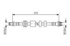 Brzdová hadice BOSCH 1 987 481 563