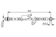 Brzdová hadice BOSCH 1 987 481 640