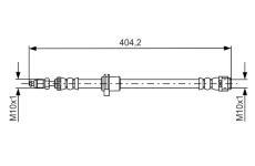 Brzdová hadice Bosch 1987481679