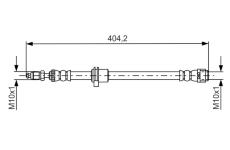 Brzdová hadice BOSCH 1 987 481 679