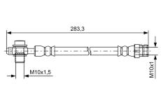 Brzdová hadice BOSCH 1 987 481 736