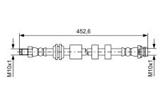 Brzdová hadice BOSCH 1 987 481 741