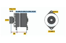 generátor BOSCH 6 033 GB3 035