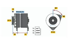 generátor BOSCH 9 120 144 290