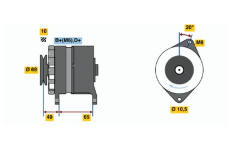 generátor BOSCH 9 120 334 310