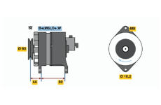 generátor BOSCH 9 120 334 636