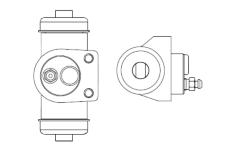 Válec kolové brzdy BOSCH F 026 002 381