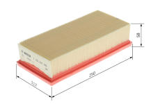 Vzduchový filtr BOSCH F 026 400 006