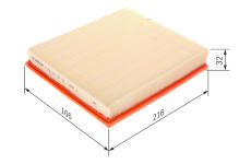 Vzduchový filtr BOSCH F 026 400 106