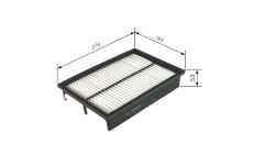 Vzduchový filter BOSCH F 026 400 129