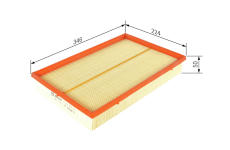 Vzduchový filter BOSCH F 026 400 180