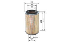Vzduchový filtr BOSCH F 026 400 186