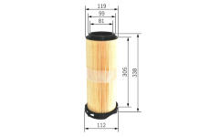 Vzduchový filtr BOSCH F 026 400 214