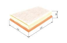 Vzduchový filter BOSCH F 026 400 250