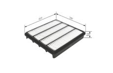 Vzduchový filter BOSCH F 026 400 296