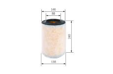 Vzduchový filtr BOSCH F 026 400 298