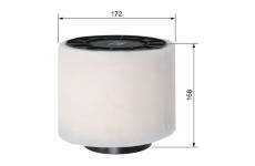 Vzduchový filter BOSCH F 026 400 334