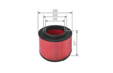 Vzduchový filter BOSCH F 026 400 344