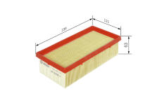 Vzduchový filter BOSCH F 026 400 376