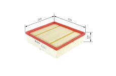 Vzduchový filter BOSCH F 026 400 379