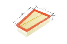 Vzduchový filter BOSCH F 026 400 380